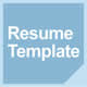 Resume Template: A free resume builder